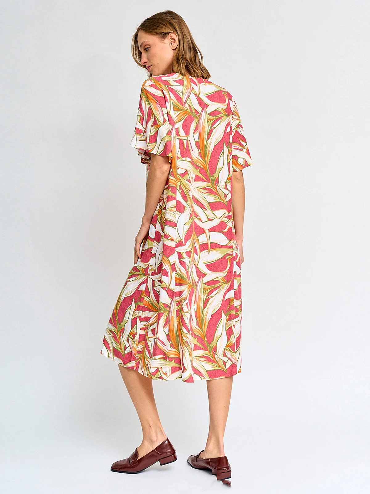 VESTIDO MUJER AZIZ LARGA ESTAMPADO - 4