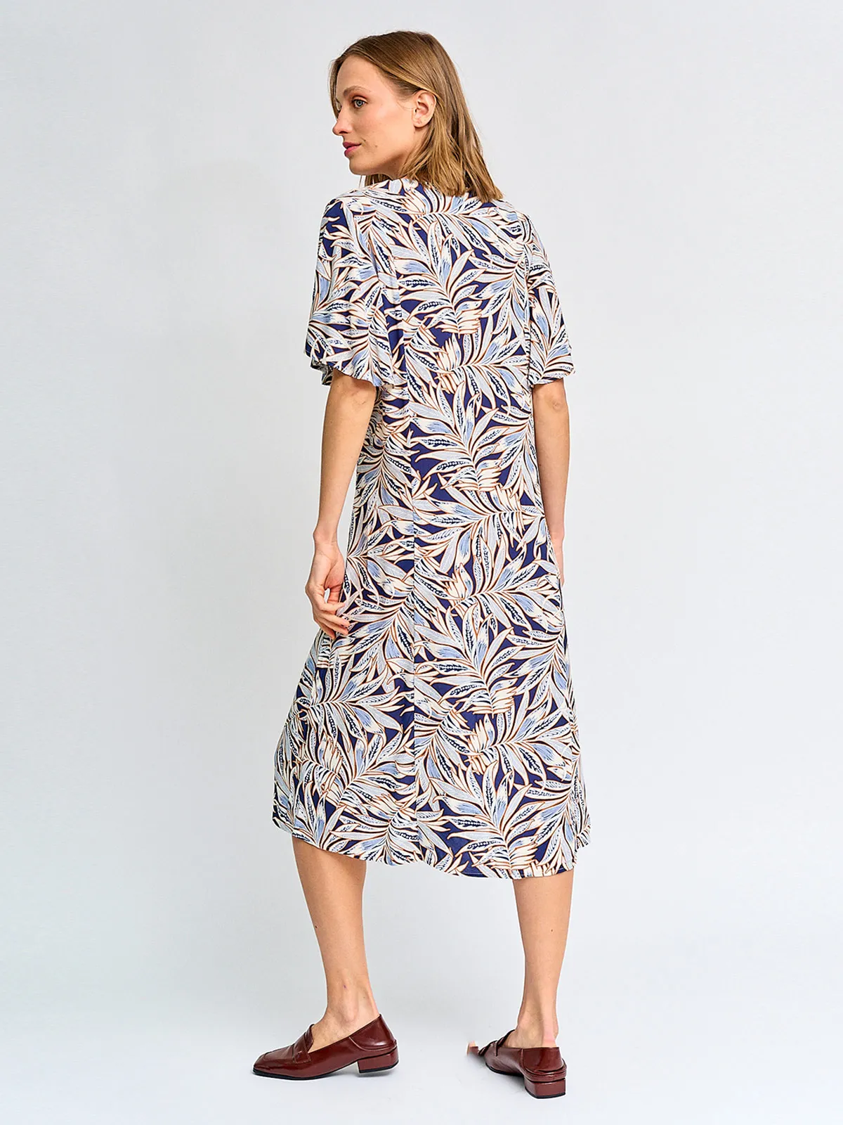 VESTIDO MUJER AZIZ LARGA ESTAMPADO - 4