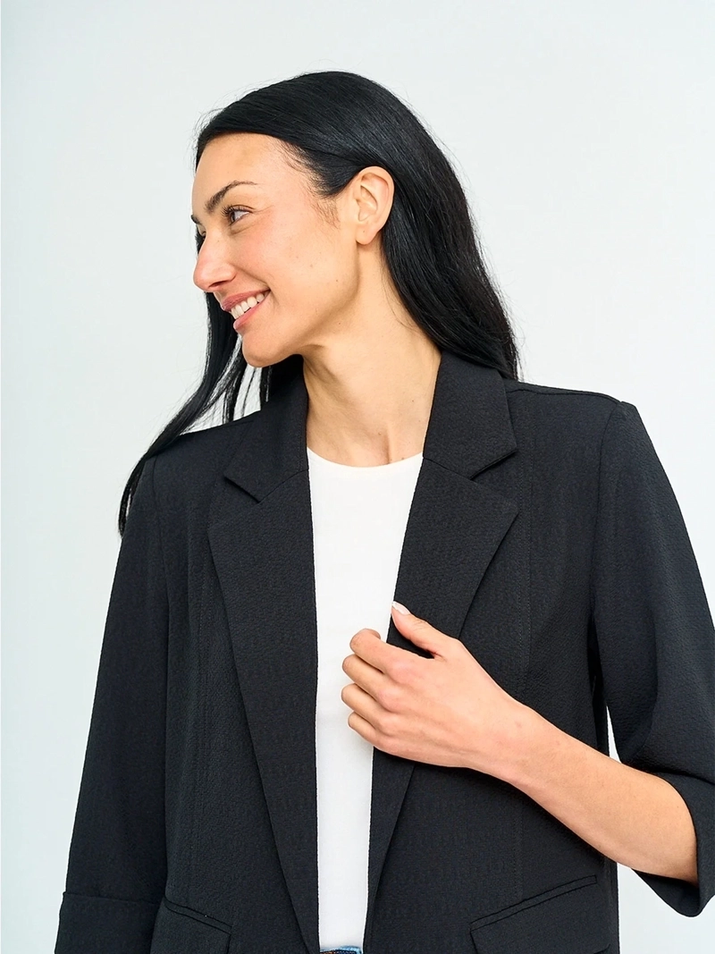 BLAZER MUJER CACHAREL TEXTURADO - 3