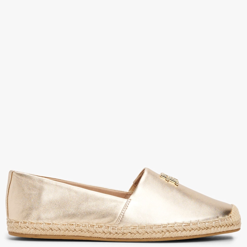 ALPARGATAS MUJER TOMMY HILFIGER CUERO DORADO FW0FW086520HS - 1