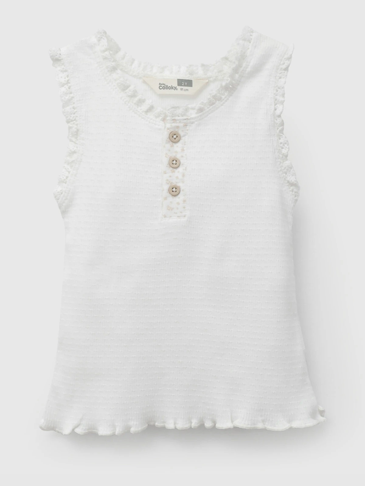 POLERA SIN MANGAS NIÑA COLLOKY - 1