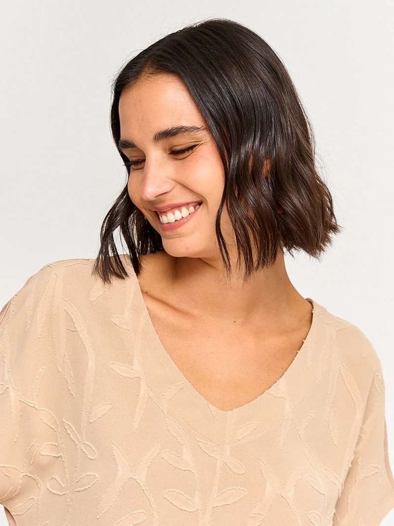 POLERA MUJER REGATTA MANGA CORTA HOJAS - 3