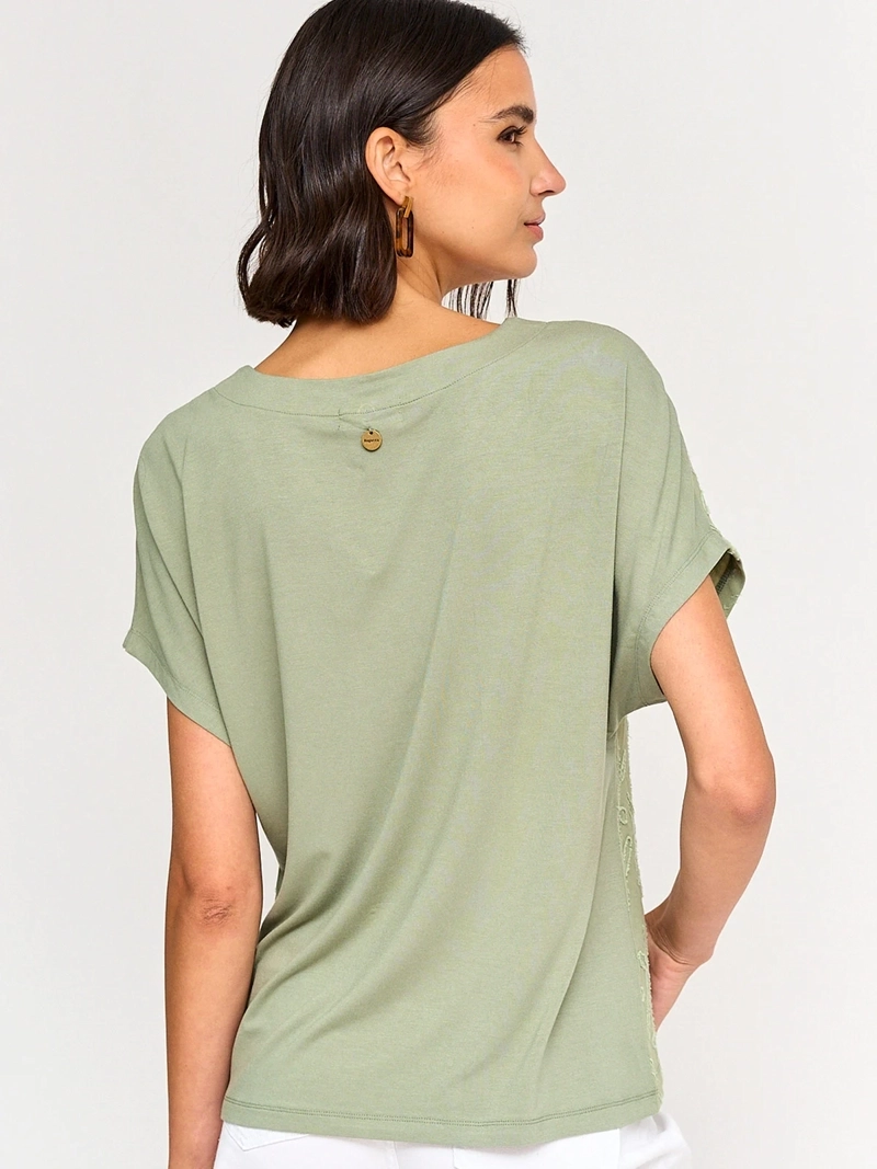 POLERA MUJER REGATTA MANGA CORTA HOJAS - 2