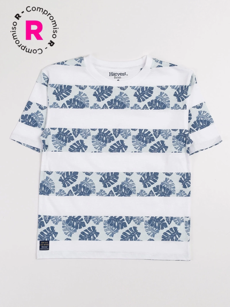 POLERA MANGA CORTA NIÑO HARVEST - 1