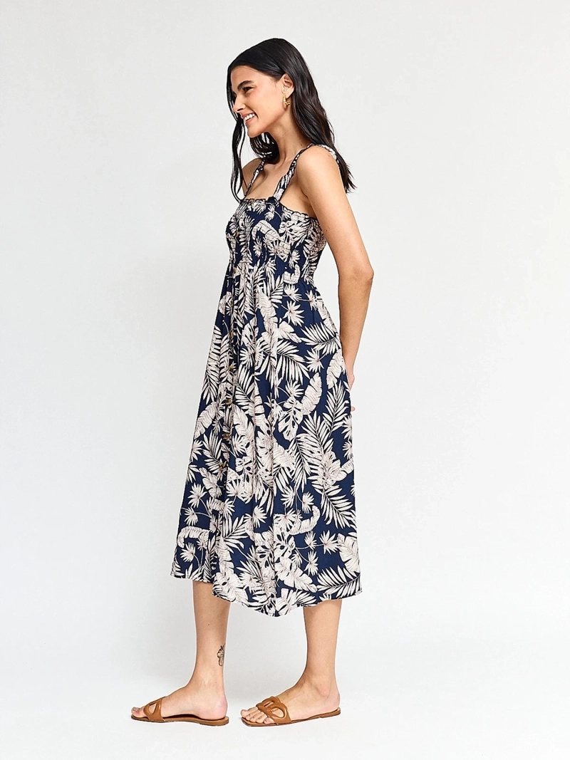 VESTIDO MUJER REGATTA LARGO ESCOTE PANAL PABILOS - 2