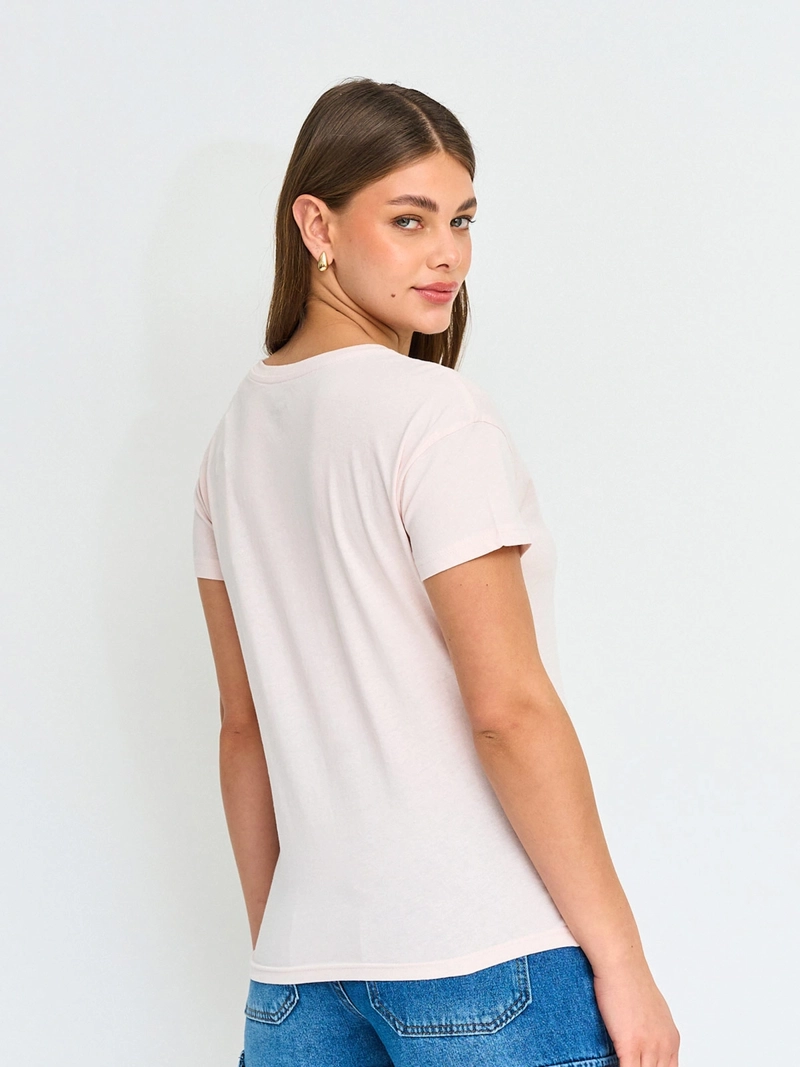 POLERA MUJER INDEX ALGODÓN MANGA CORTA - 2