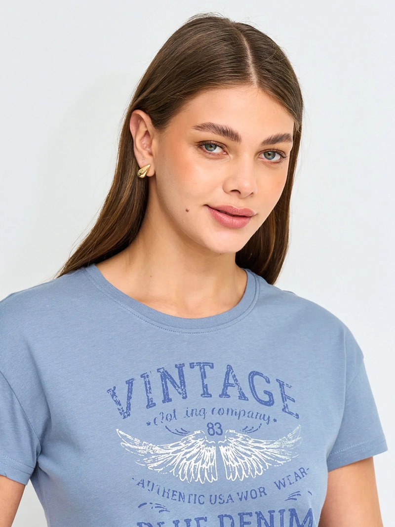 POLERA MUJER INDEX ALGODÓN MANGA CORTA - 3