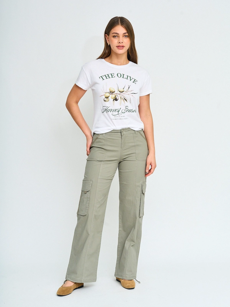 POLERA MUJER INDEX ALGODÓN MANGA CORTA - 4