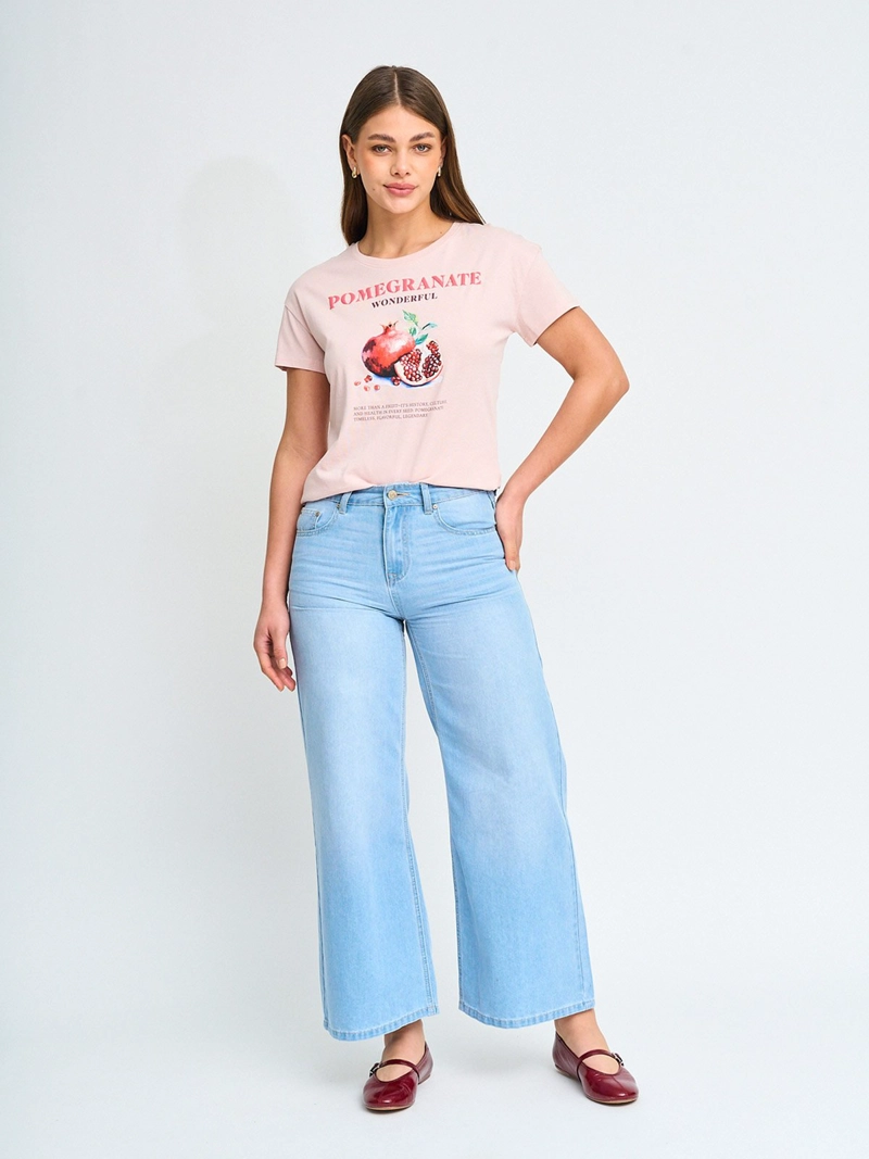 POLERA MUJER INDEX ALGODÓN MANGA CORTA - 4