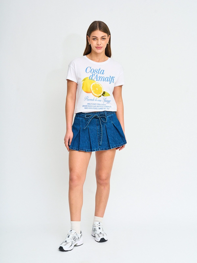 POLERA MUJER INDEX ALGODÓN MANGA CORTA - 4