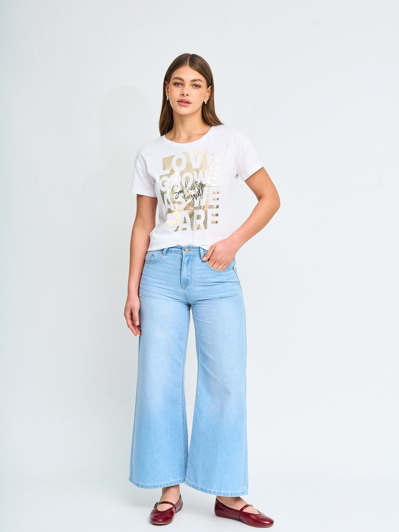 POLERA MUJER INDEX ALGODÓN MANGA CORTA - 4