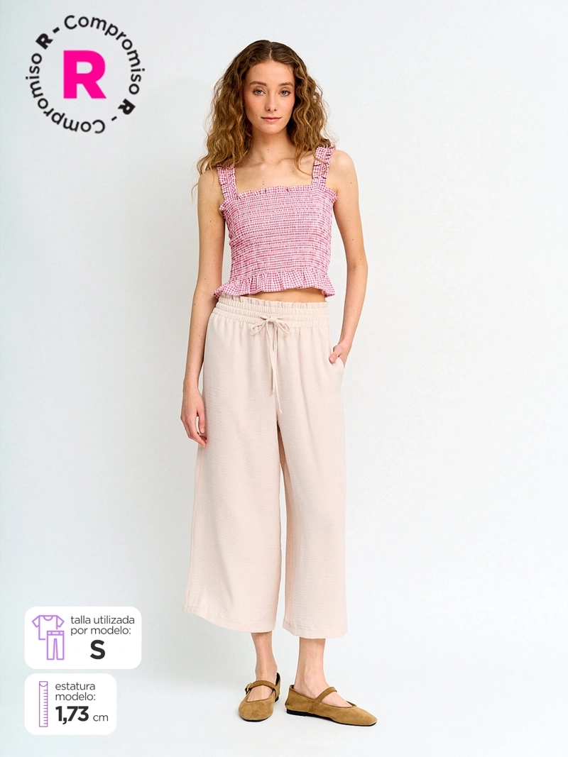PANTALÓN MUJER INDEX FLUIDO - 1