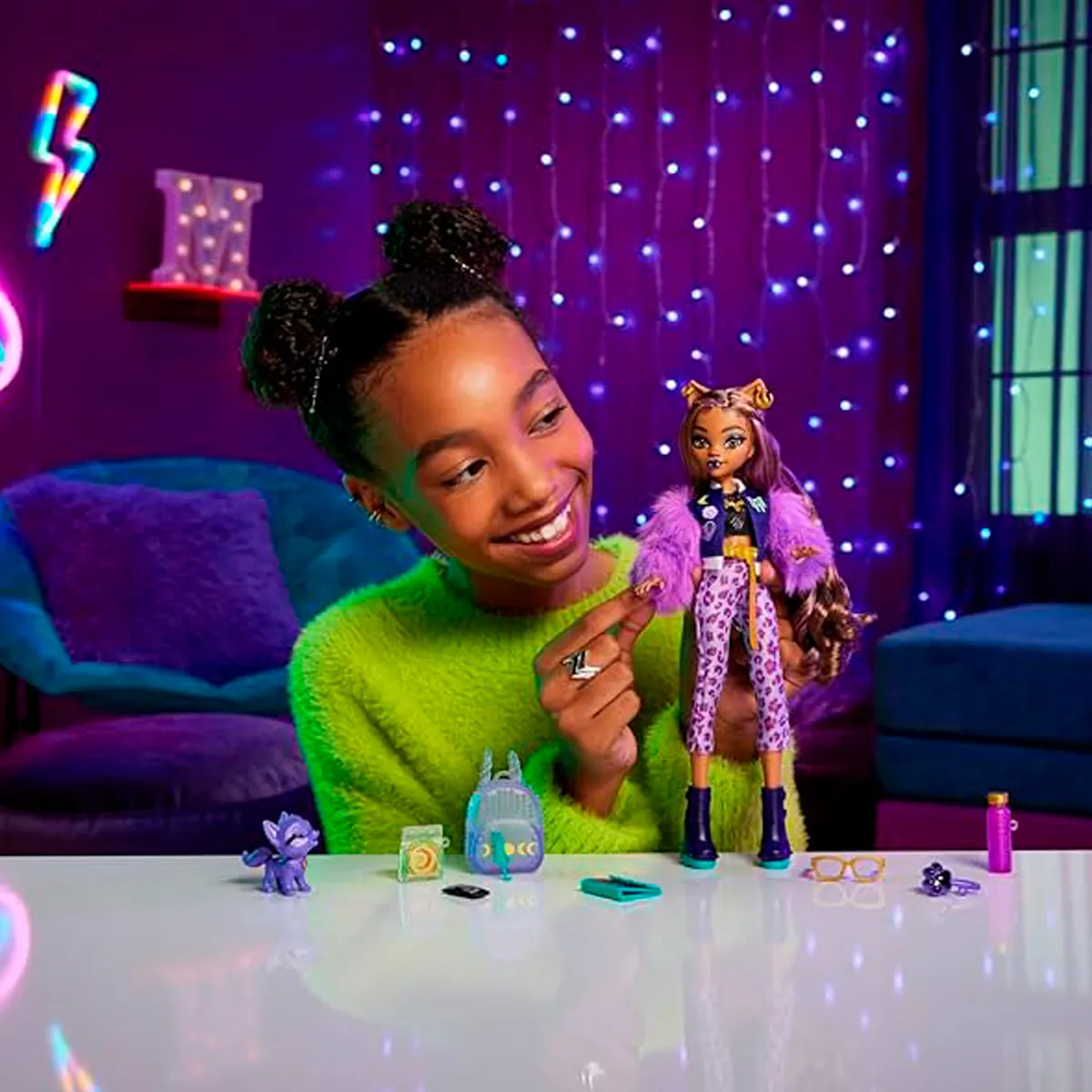 MUÑECA MONSTER HIGH CLAWDEEN NUEVO LOOK - 5