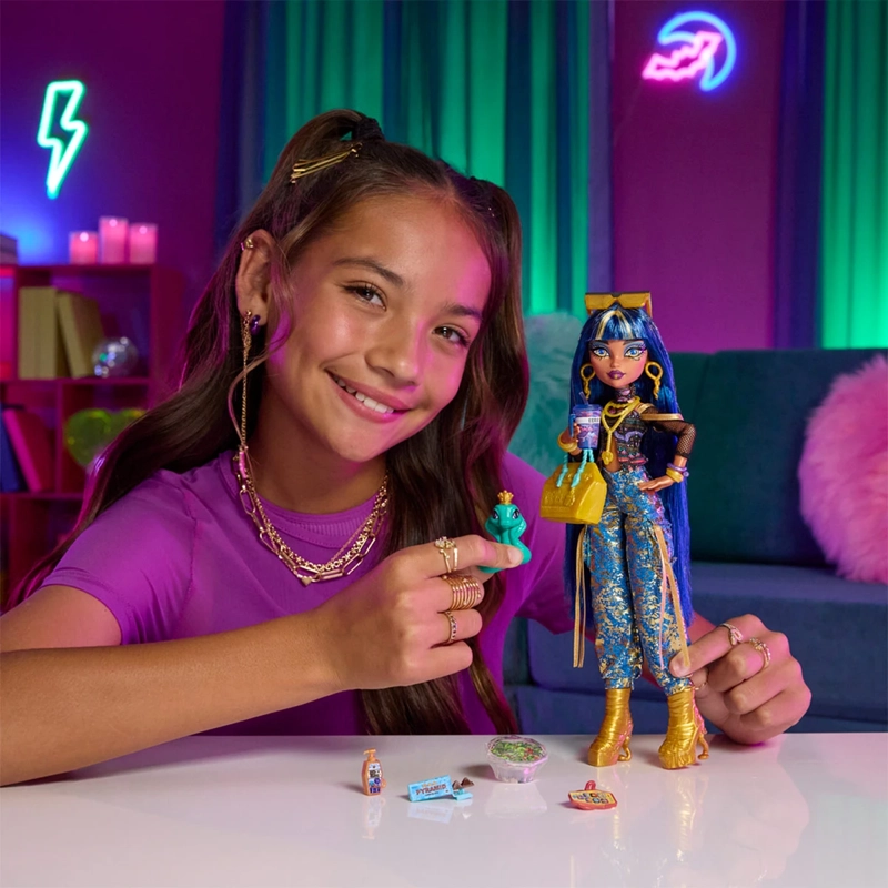MUÑECA MONSTER HIGH CLEO NUEVO LOOK - 11