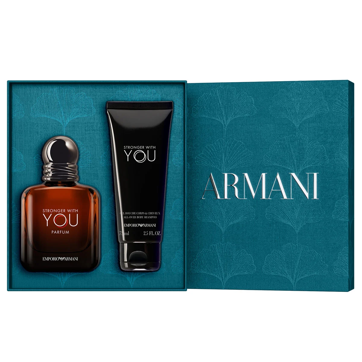 PERFUME GIORGIO ARMANI STRONGER WITH YOU HOMBRE PARFUM 50 ML + GEL DE DUCHA 75 ML - 3