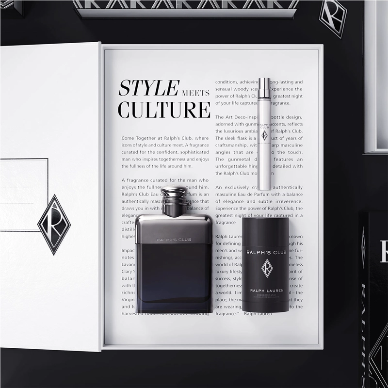 PERFUME RALPH LAUREN RALPH'S CLUB HOMBRE EDP 100 ML + 10 ML + DESODORANTE 75 GR - 2