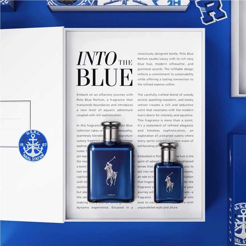 PERFUME RALPH LAUREN POLO BLUE HOMBRE PARFUM 125 ML + 40 - 2