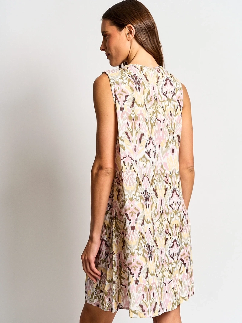 VESTIDO MUJER AZIZ CORTO ESTAMPADO - 3