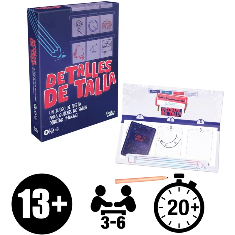 JUEGO DE MESA HASBRO GAMING HASBRO GAMES MINOR DETAILS - 2