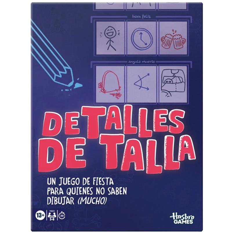 JUEGO DE MESA HASBRO GAMING HASBRO GAMES MINOR DETAILS - 6
