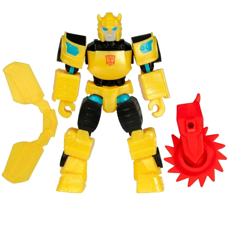 FIGURA DE ACCIÓN TRANSFORMERS MIX MASHERS BUMBLEBEE - 1
