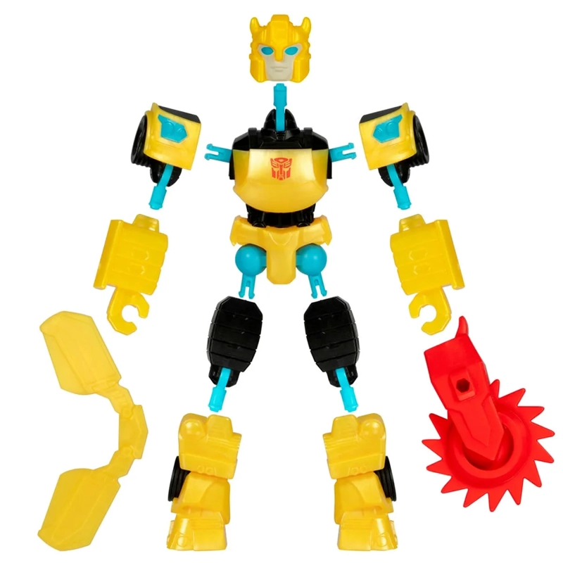 FIGURA DE ACCIÓN TRANSFORMERS MIX MASHERS BUMBLEBEE - 2