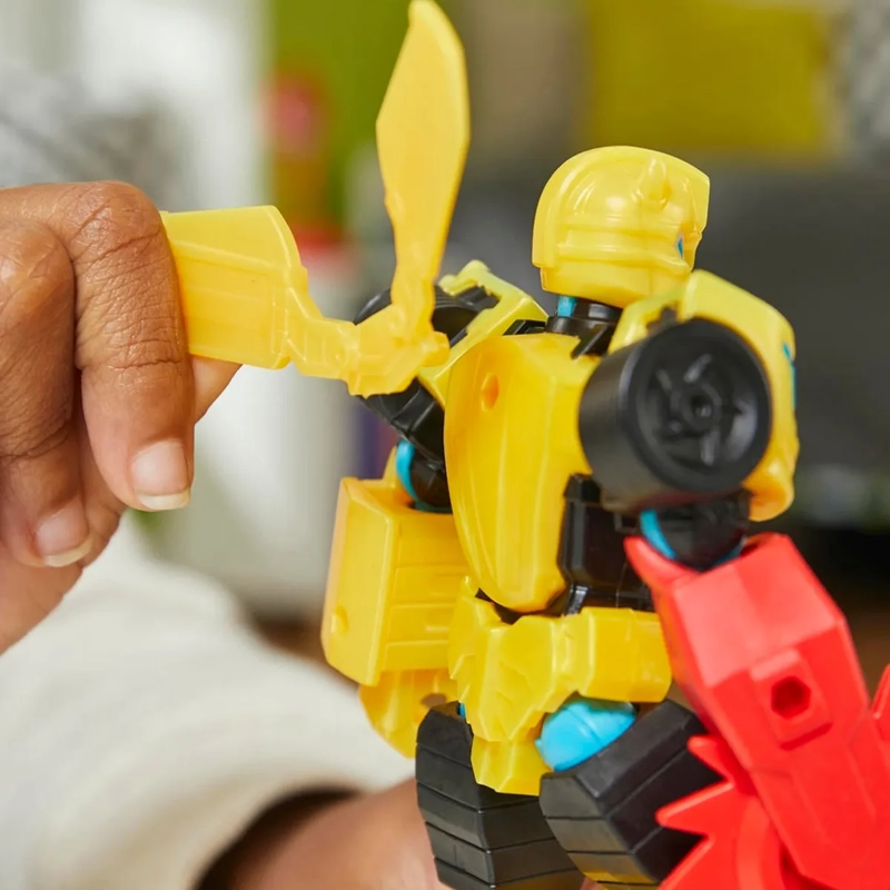 FIGURA DE ACCIÓN TRANSFORMERS MIX MASHERS BUMBLEBEE - 11
