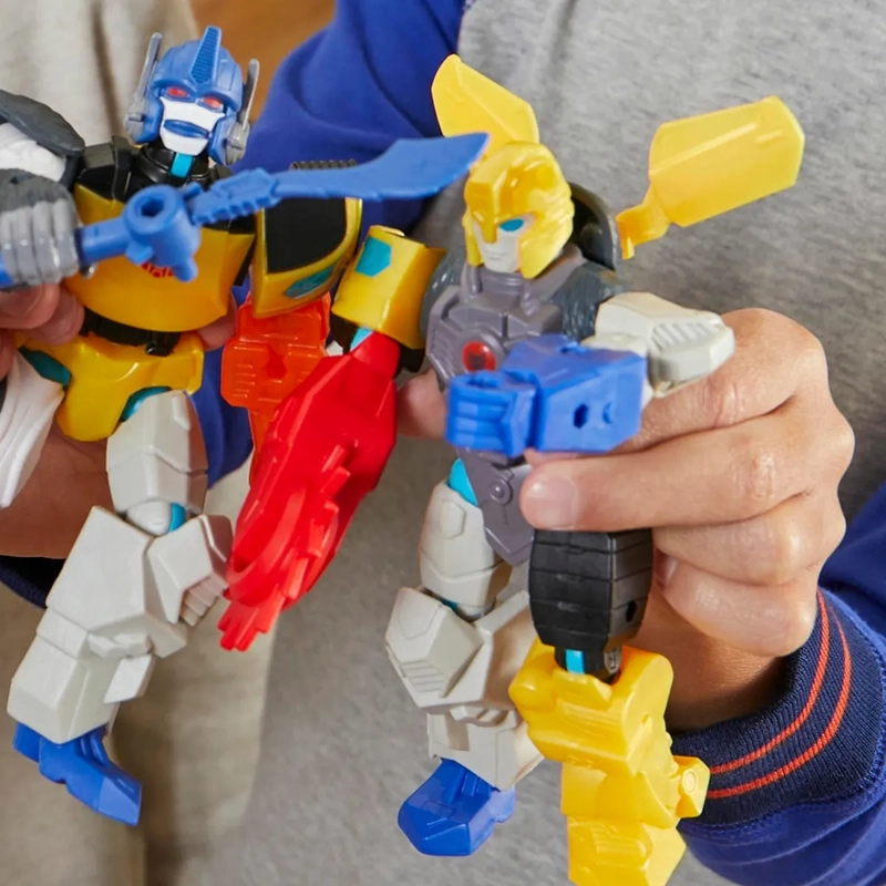 FIGURA DE ACCIÓN TRANSFORMERS MIX MASHERS BUMBLEBEE - 9