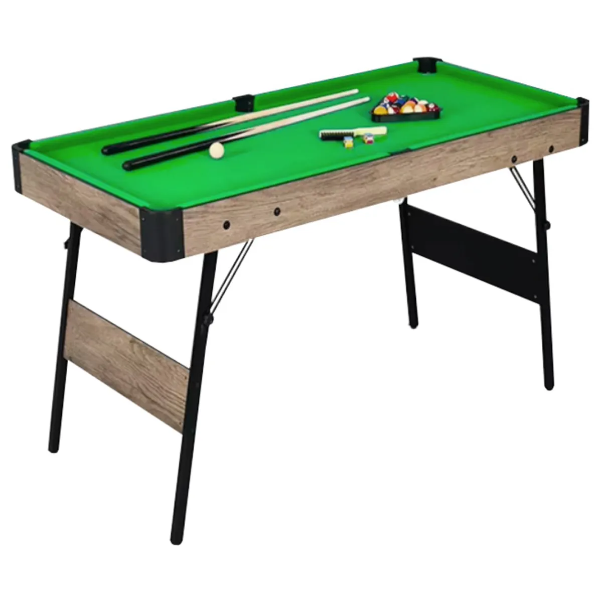 MESA DE POOL KIDSCOOL 48 81 X 61 X 122 CM VERDE - 1