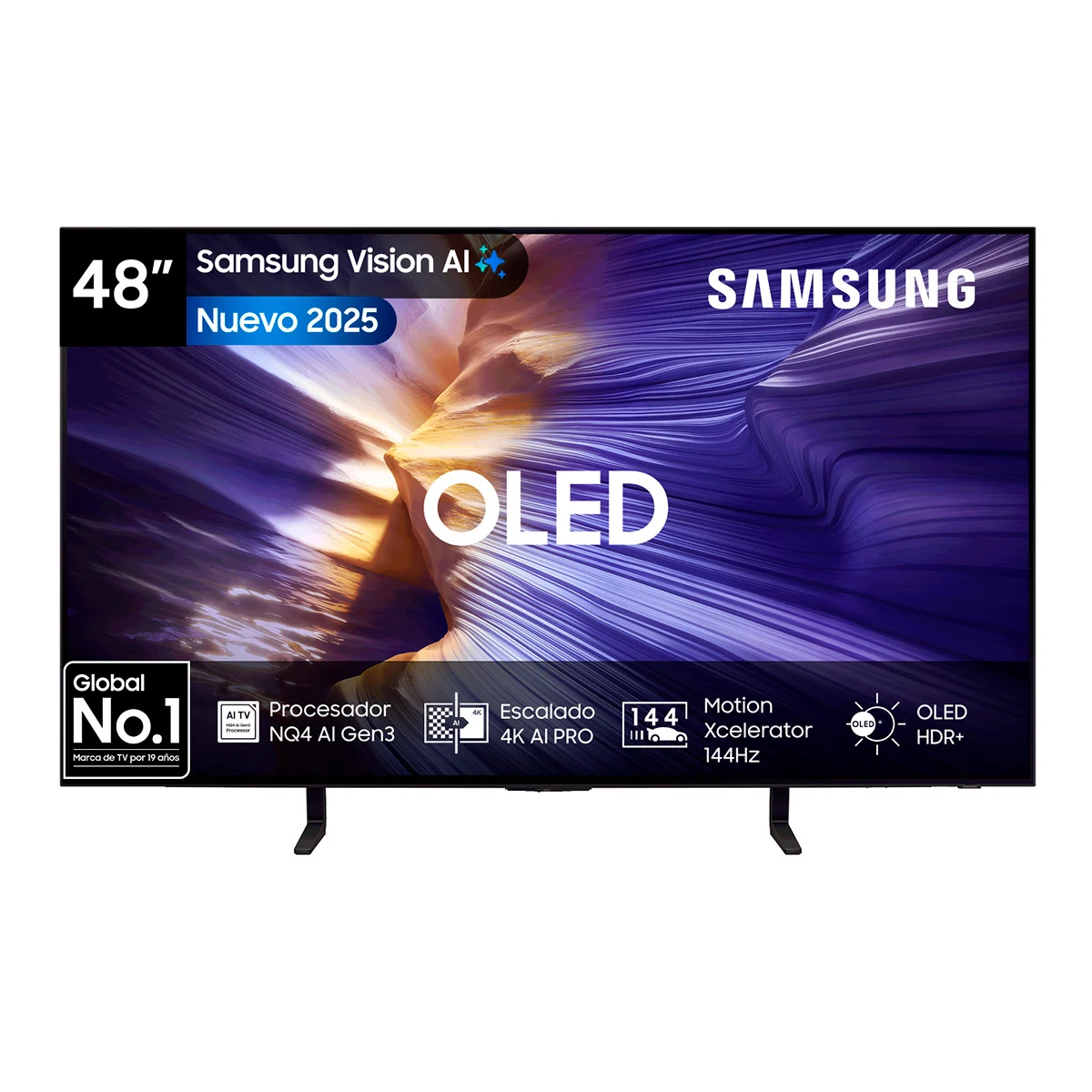 SMART TV SAMSUNG OLED 4K UHD 48 S90F VISION AI - 2