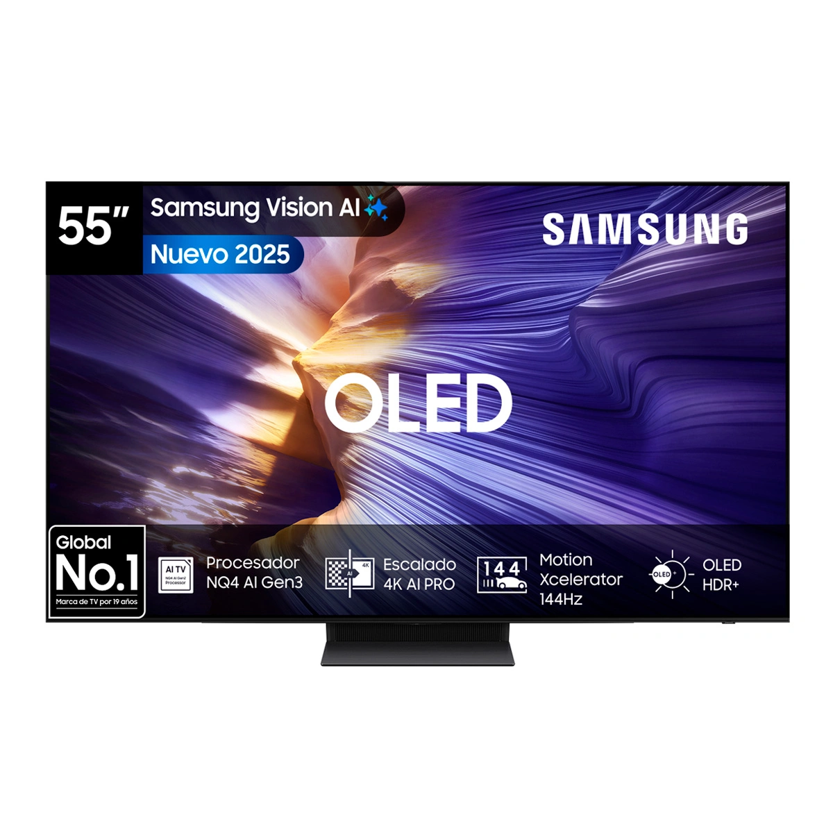 SMART TV SAMSUNG OLED 4K UHD 55 S90F VISION AI - 2