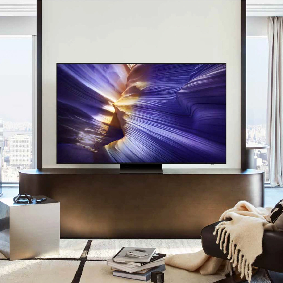 SMART TV SAMSUNG OLED 4K UHD 55 S90F VISION AI - 5