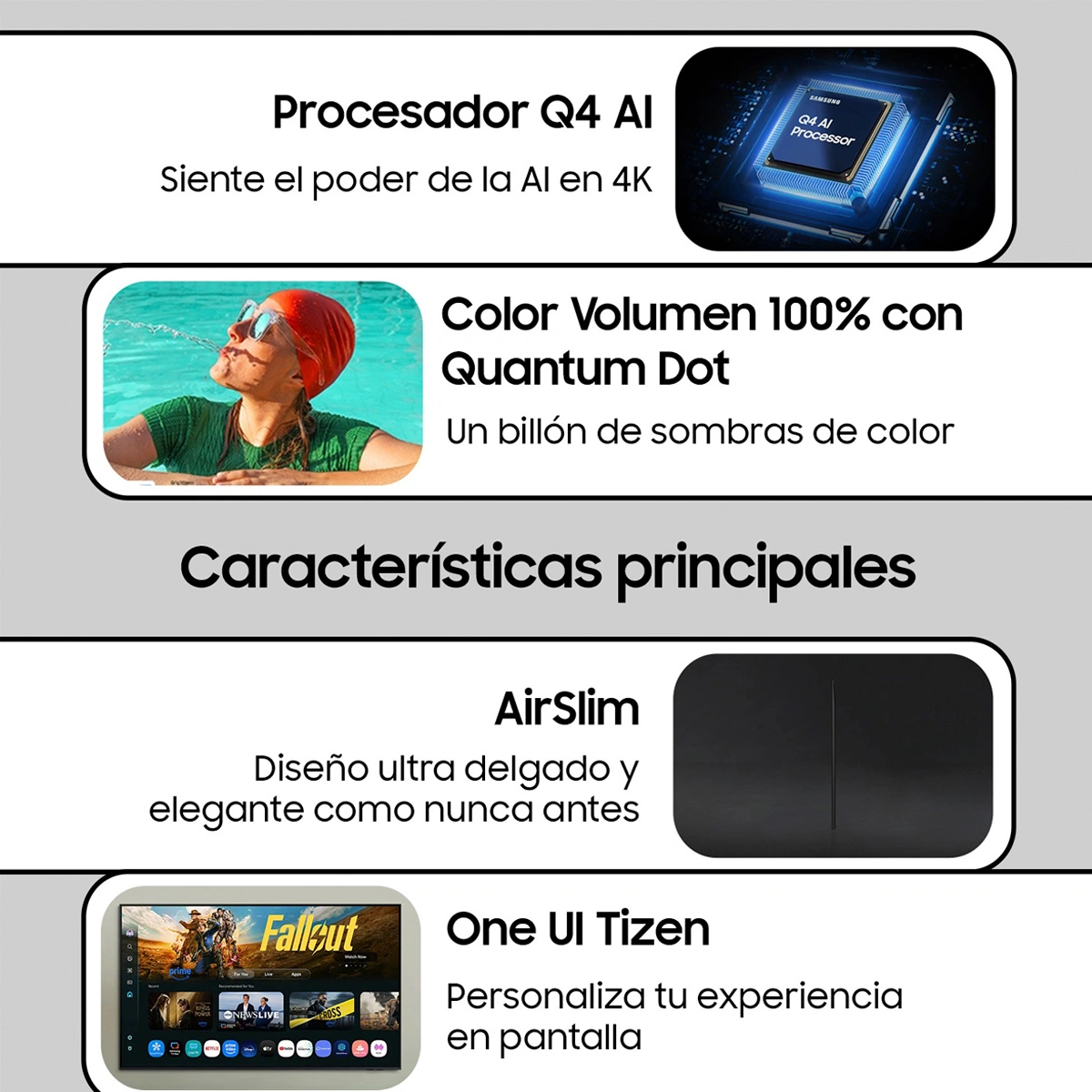 SMART TV SAMSUNG QLED 4K UHD 55 Q8F VISION AI - 4