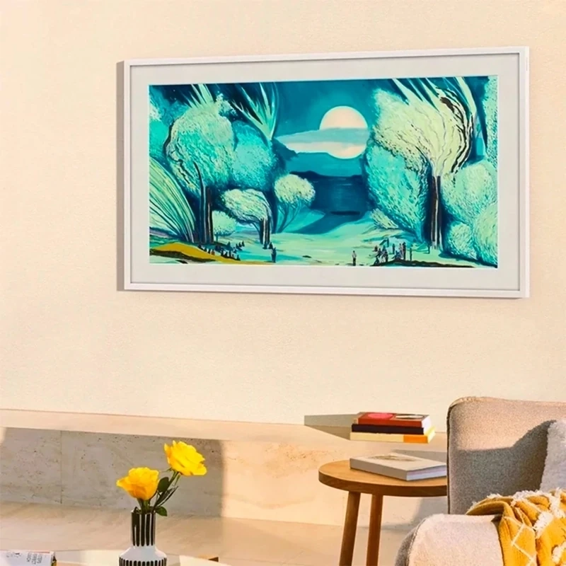 SMART TV SAMSUNG QLED 4K UHD 55 THE FRAME LS03F ART MODE VISION AI - 4