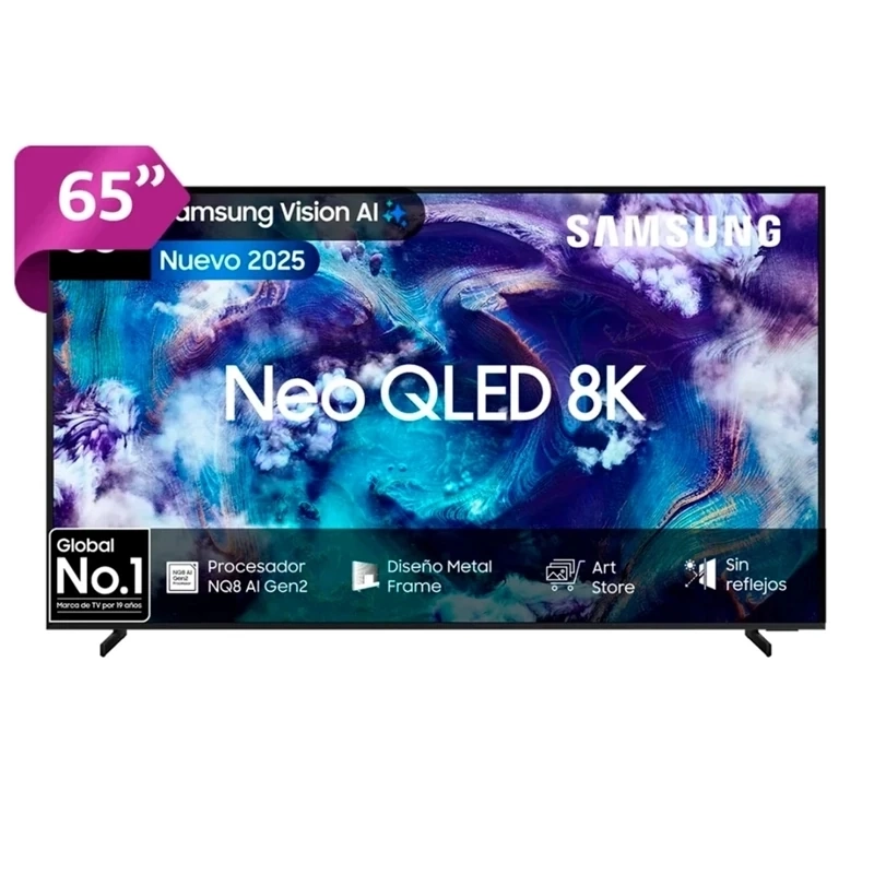 SMART TV SAMSUNG 65 QN900F NEO QLED MINI LED 8K VISION AI (2025) - 1