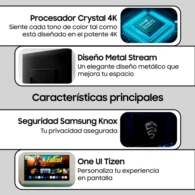 SMART TV SAMSUNG LED 4K UHD 85 CRYSTAL U8000F - 4