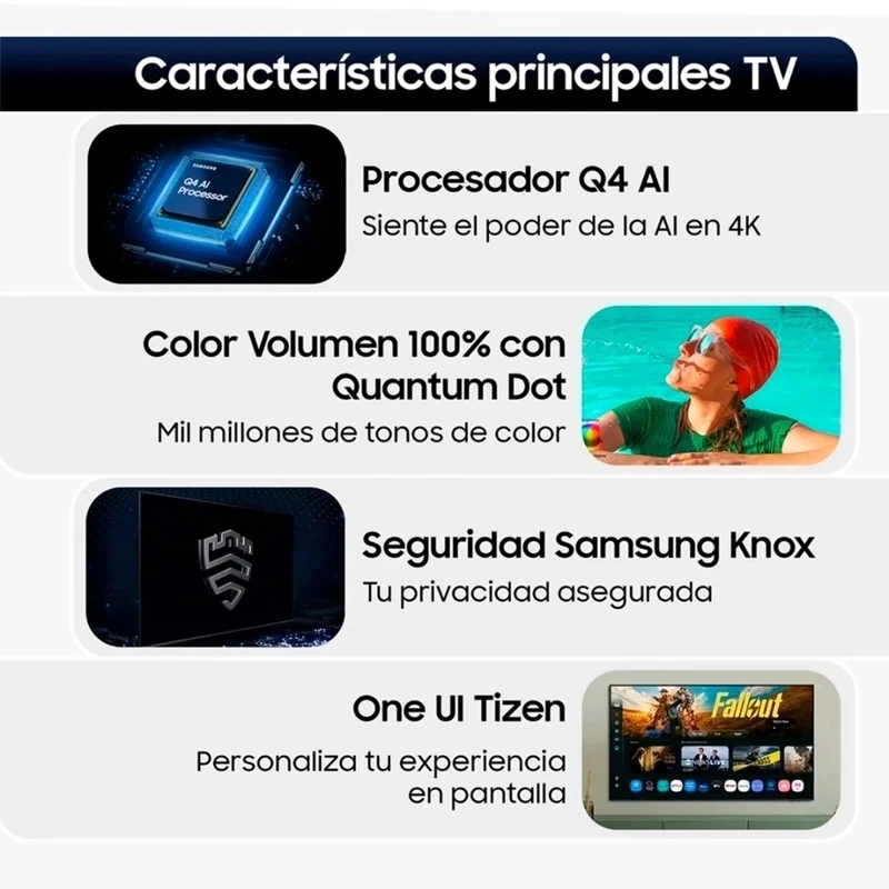 SMART TV SAMSUNG QLED 4K UHD 85 Q7F5 VISION AI - 4