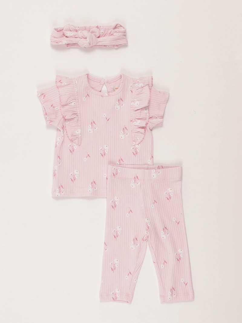 CONJUNTO NIÑA BABY HARVEST RIB