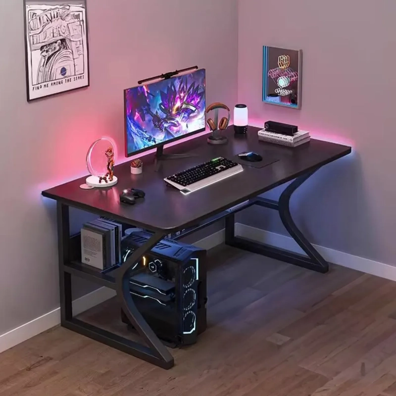 ESCRITORIO TODO PRODUCTOS GAMER METAL NEGRO - 3