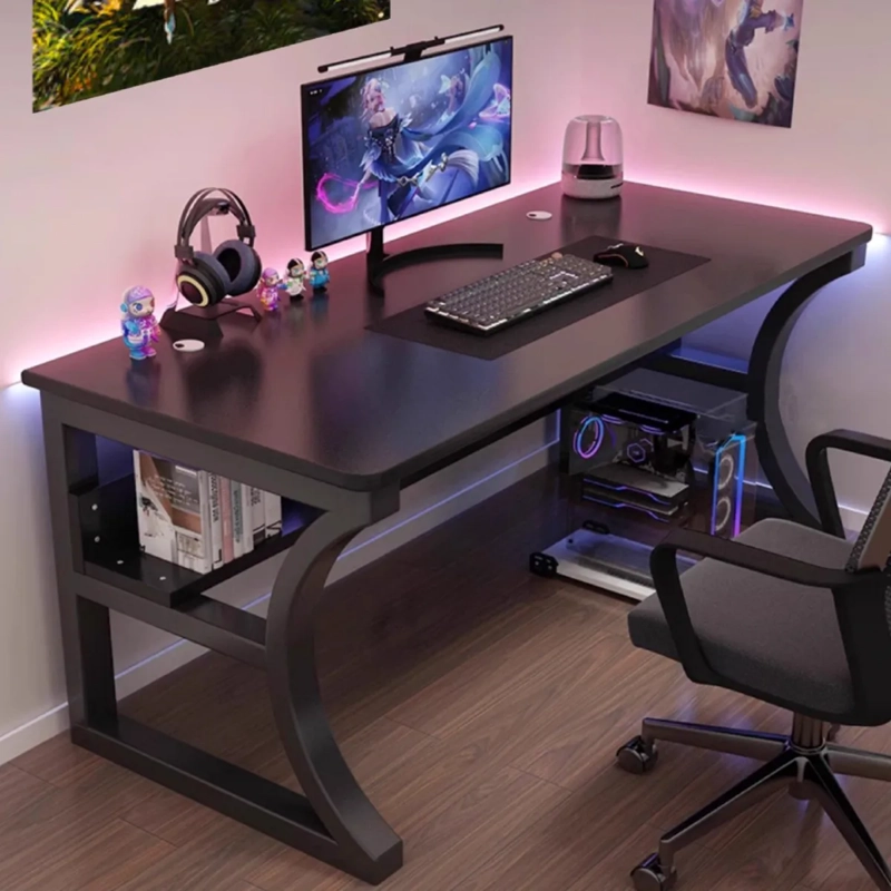 ESCRITORIO TODO PRODUCTOS GAMER METAL NEGRO - 4