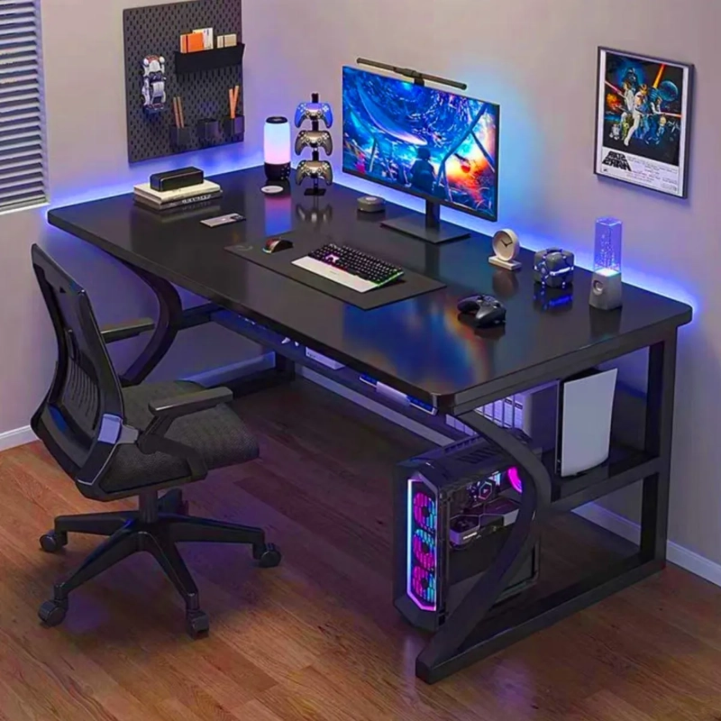ESCRITORIO TODO PRODUCTOS GAMER METAL NEGRO - 5