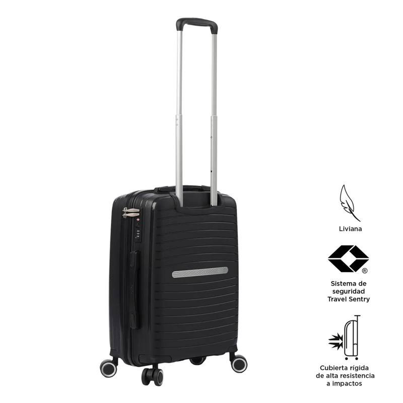 MALETA TOTTO WAVE 360 S NEGRO - 5