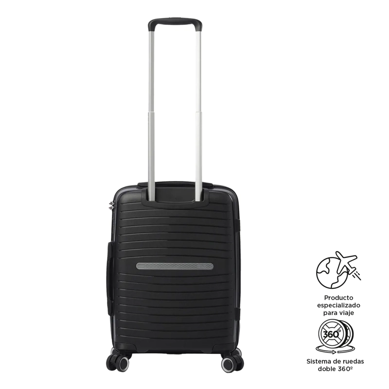 MALETA TOTTO WAVE 360 S NEGRO - 6