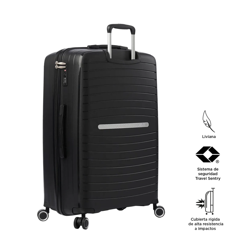 MALETA TOTTO WAVE 360 L NEGRO - 5