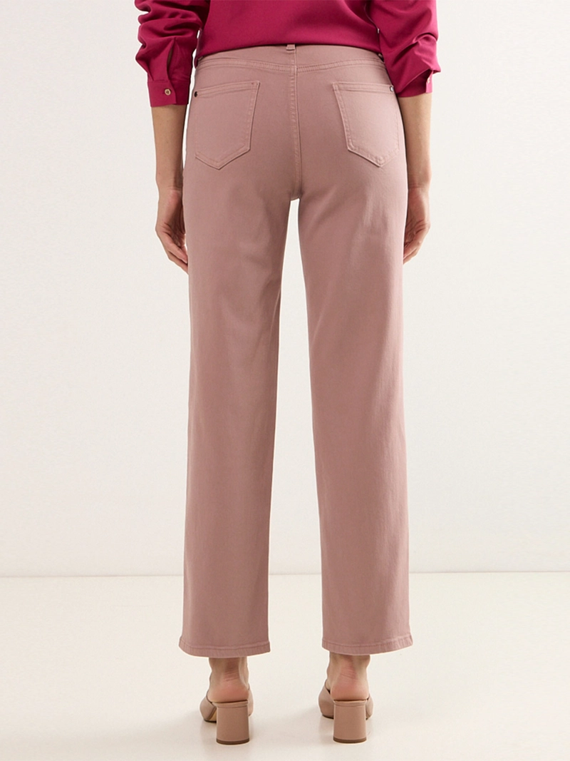 JEANS MUJER MA GRIFFE RECTO ALGODÓN TIRO ALTO - 4