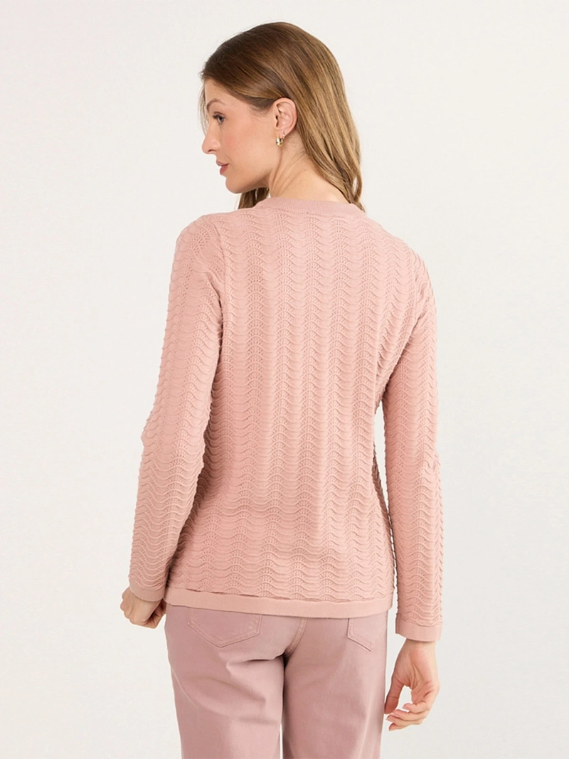 SWEATER MUJER MA GRIFFE DISEÑO TEXTURADO - 3