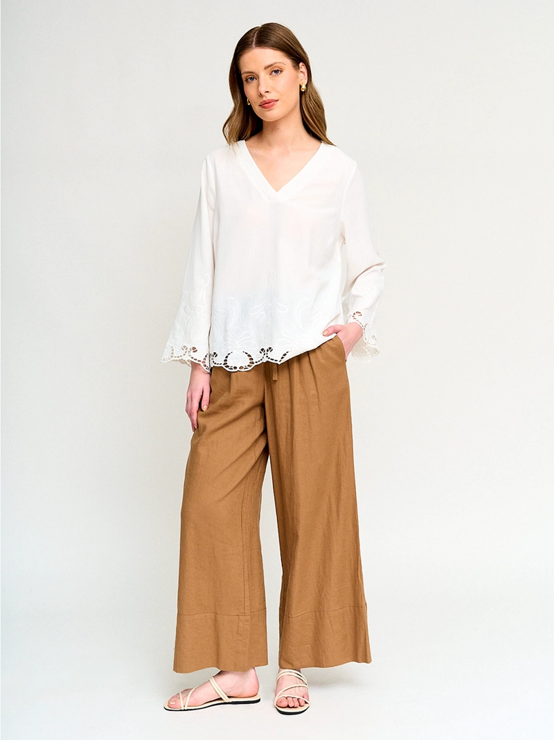 BLUSA MUJER CACHAREL MANGA 3/4 TEXTURADA - 4