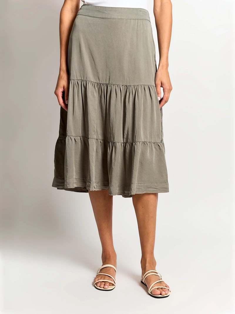 FALDA MUJER AZIZ LARGA DENIM - 2