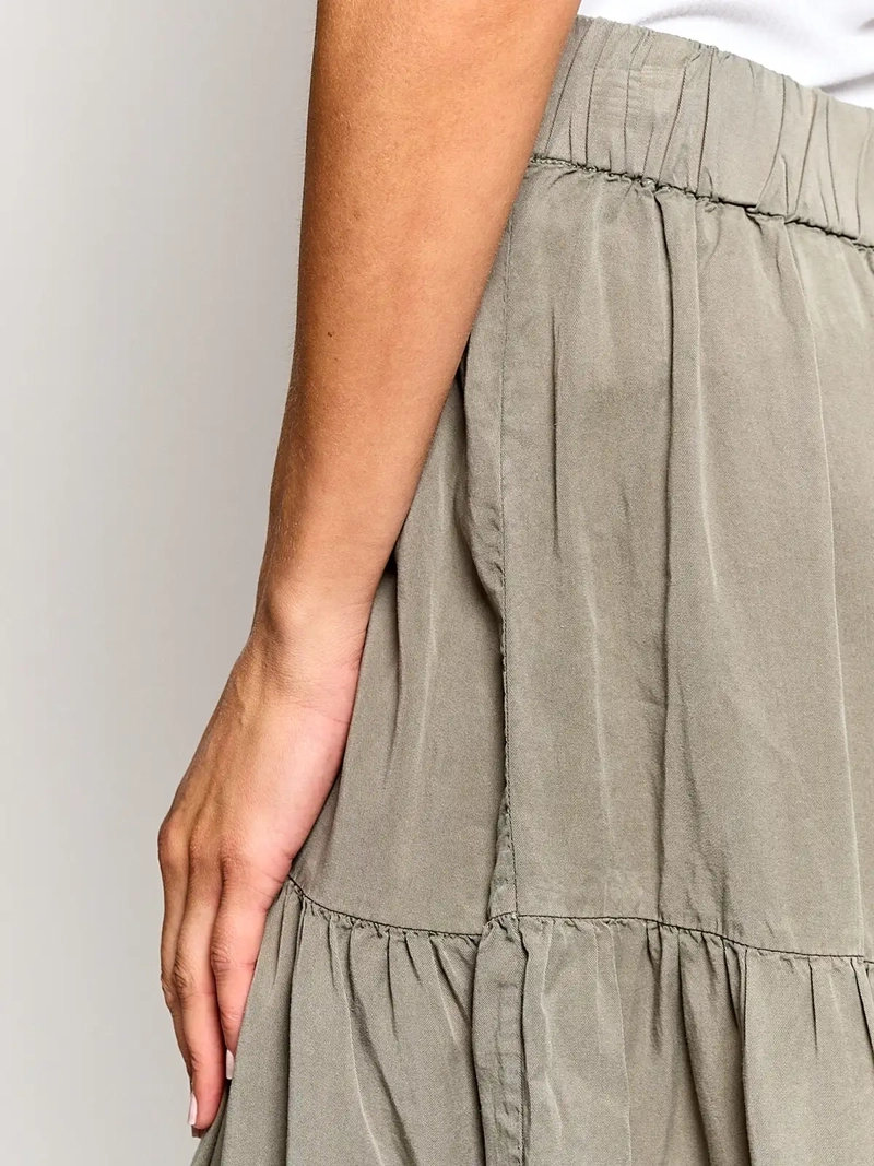 FALDA MUJER AZIZ LARGA DENIM - 4