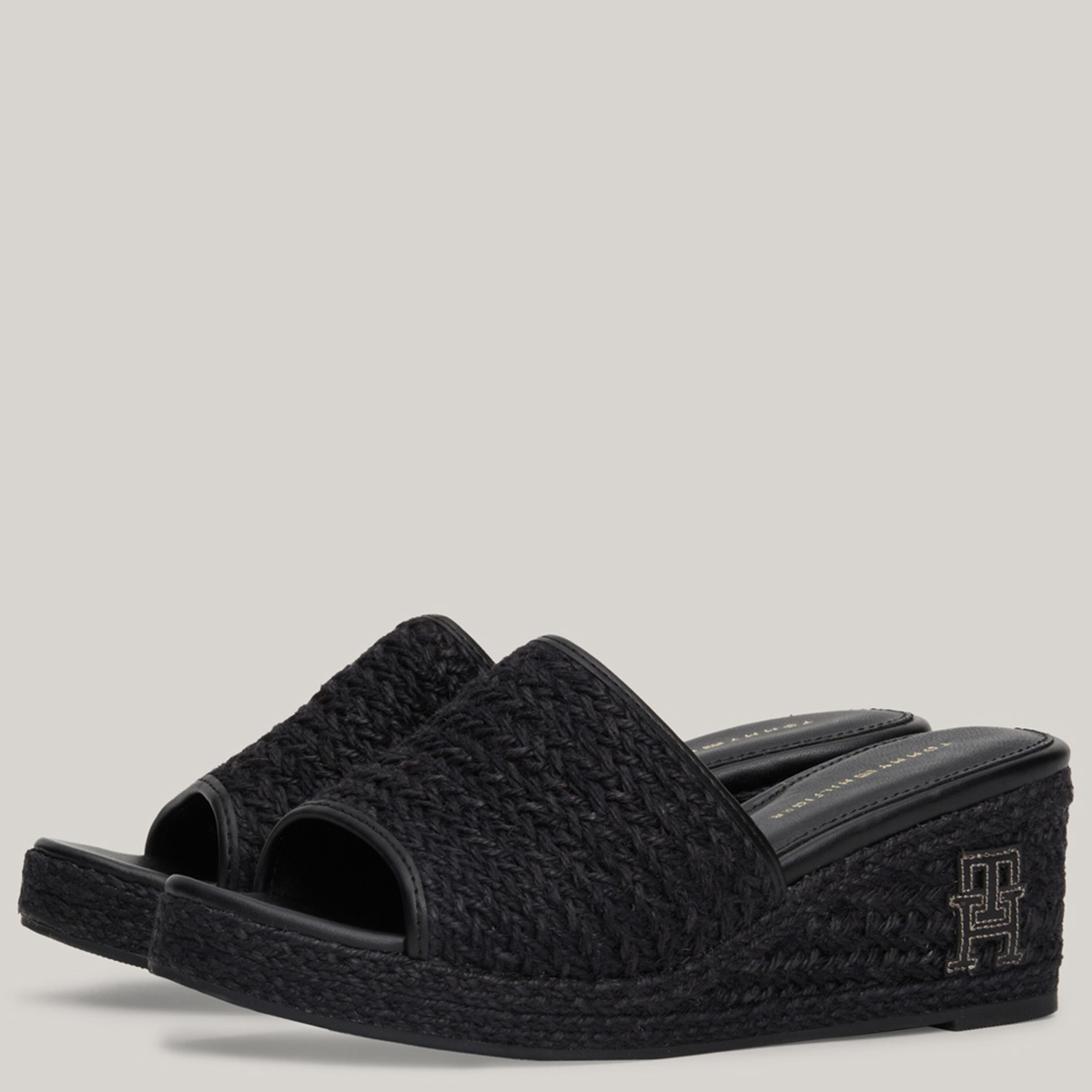 SANDALIAS MUJER TOMMY HILFIGER NEGRO FW0FW07927BDS - 2